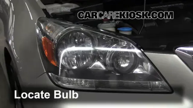 2006 Honda Odyssey Touring 3.5L V6 Éclairage Feu de jour (remplacer l'ampoule)